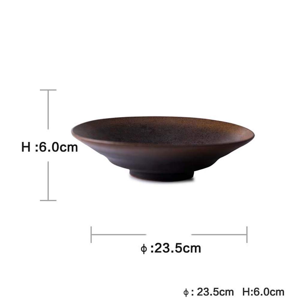 23,5 cm kreatywna ceramiczna miska na makaron stylowy talerz wiadro do domu i restauracji | wszechstronna zastawa stołowa do serwowania przekąsek i makaronu