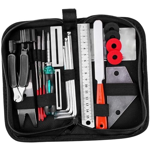 プロ仕様のギター製作ツール ギター修理用チューニングレンチセット 弦交換ツール