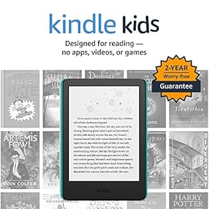 All-new Kindle Kids (2022 release) – Includes access to thousands of books, a cover, and a 2-year worry-free guarantee…