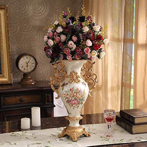 Vase table centerpiece rétro en résine, le cadeau idéal pour maison