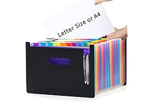 YXQ 31 Day Expanding File Folder: Keep Documents Tidy