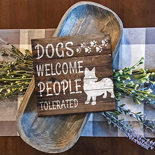 Panneau en bois Welcome contre les decos ennuyeuses : eclairage mural original