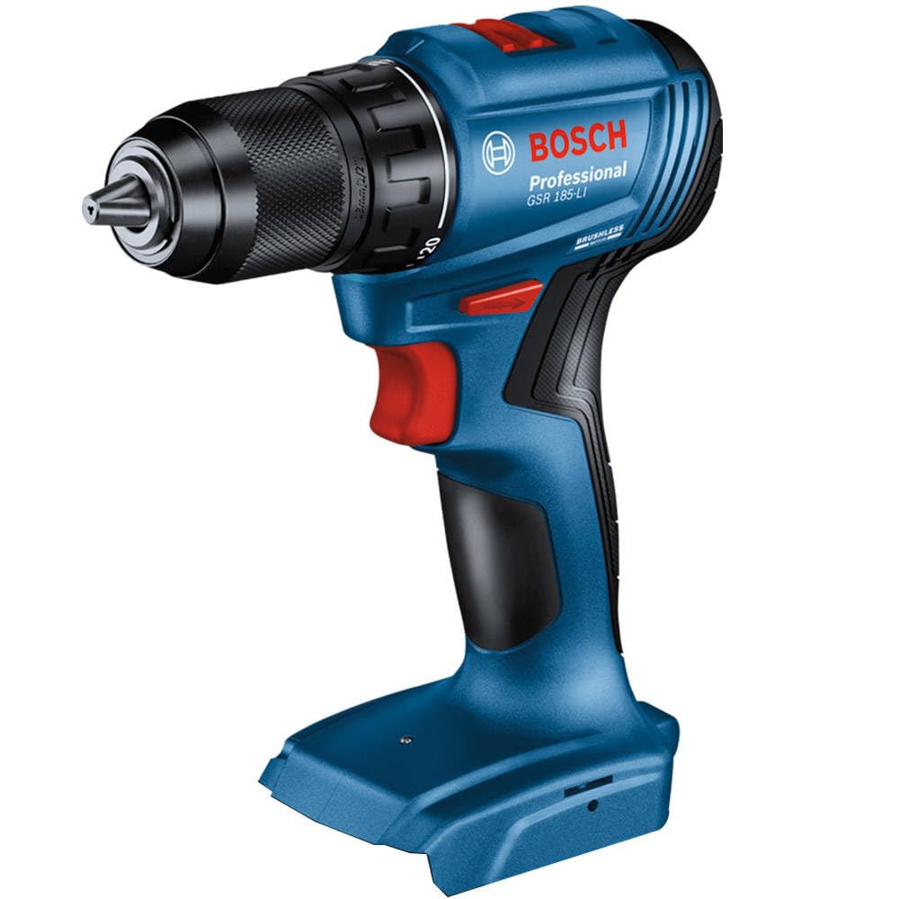 Bosch GSR 185-LI PROFESSIONAL CORDLESS DRILL/DRIVER ; BATTERY & CHARGER NOT INCLUDED