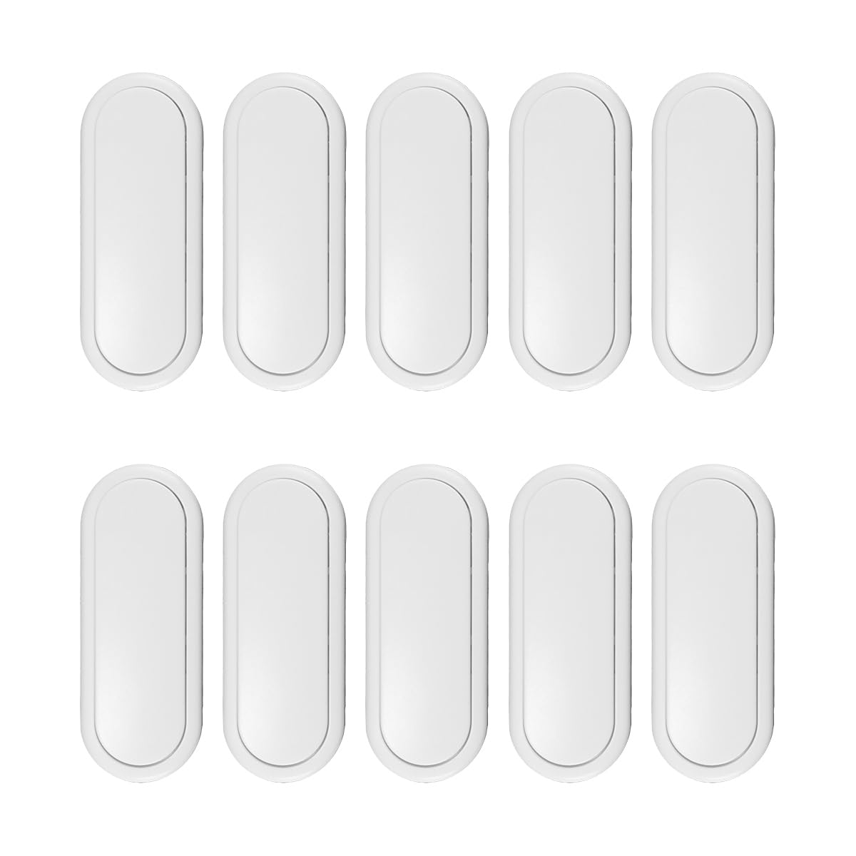 Ludom 10 pcs Safety Cabinet, ABS Safety Locks, for Cabinets Drawers, and Appliances, Multicolor, 10*10*5cm