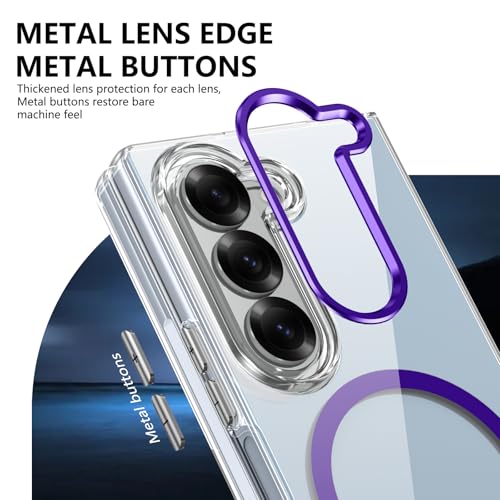Coque Samsung Galaxy Z Fold 6 fine transparente pour protéger le dos