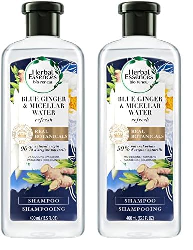 Herbal Essences Bio Refresh Blue Ginger, 13.5 Fl Oz (Pack of 2)