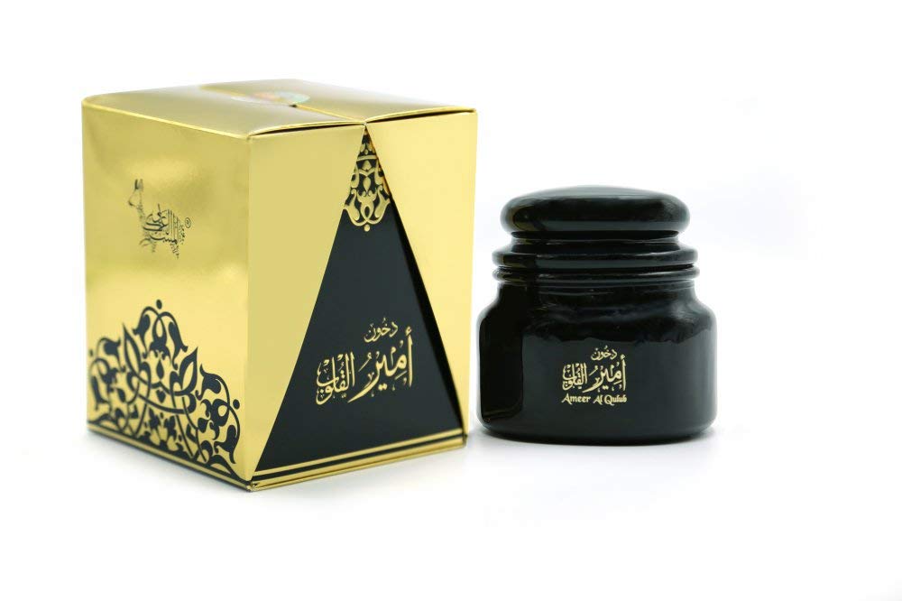 Ameer Al Qulub - 160 gram Dakhoon Luxury Arabic Bakhoor , Can be used on an Exotic Burner, electric burner or traditionally on charcoal