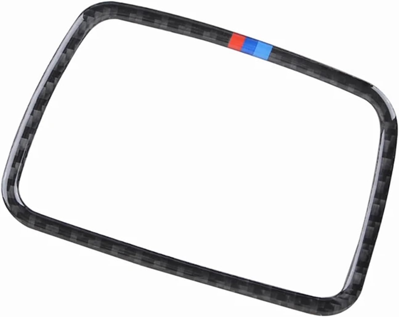 Car Ashtray Panel Trim Frame Carbon Fiber Sticker Fit for bmws 5 Series F10 2011-2017 Performance Accessories