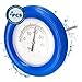 Produktbild Duraol Pool Thermometer mit Schwimmring I Wasserthermometer für Pool/Badewanne/Teich & Schwimmbad I Badewasser Thermometer mit Befestigungsschnur I Analoger Wassertemperaturmesser