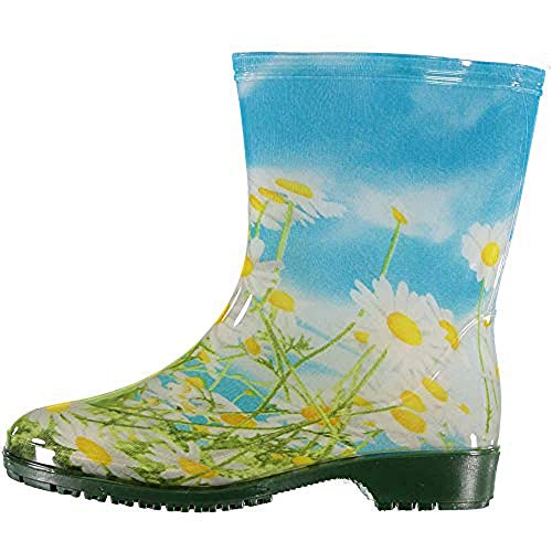 Kurze Gummistiefel Damen Bunt