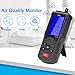 OWSOO Medidor de Calidad Aire Multifuncional, Medidor Portatil de CO2 / TVOC/HCHO/Temperatura/Humedad,...