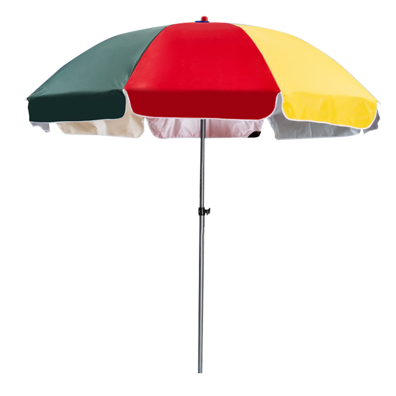 WDSOPK Outdoor Umbrella,Patio Umbrella,Table Market Umbrella,Market Yard Umbrella,for Garden, Deck, Backyard, Pool And Beach,Multi-colored-2.4m/94in