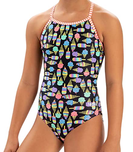 Dolfin Girls Uglies Summer Sweet Keyhole, Size 16, Multi-Color