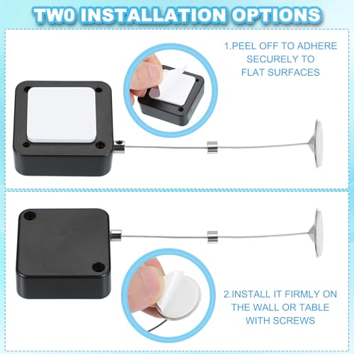Câble anti-perte rétractable pour télécommande et petits objets connectés - 4