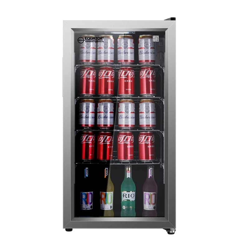 Equator 3.17 cu.ft. Black Beverage Refrigerator Single Temperature Zone Freestanding
