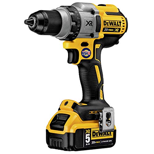 DEWALT-20V-MAX-XR-Brushless-DrillDriver-3-Speed-Premium-50Ah-Kit-Cordless-DCD991P2