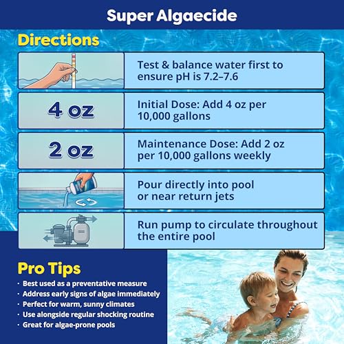 Image of In The Swim Super Algaecide - 7.1% Chelated Copper - 1 Quart