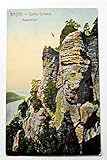  Bastei - Sächs. Schweiz. Basteifelsen.