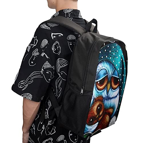 Mochila escolar unisex de animales con estampado 3D infantil de 42x30x13cm 4