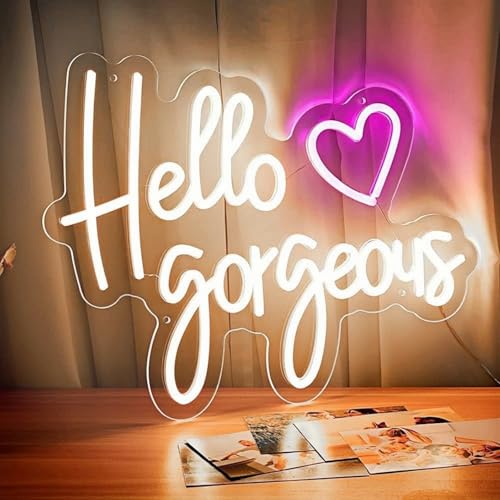 Image of LED Neon Sign Night Light for Wall Party Decor Bedroom Room Bar Wedding Home Birthday Art Decoration Christmas with USB Chain Light modulator 5v