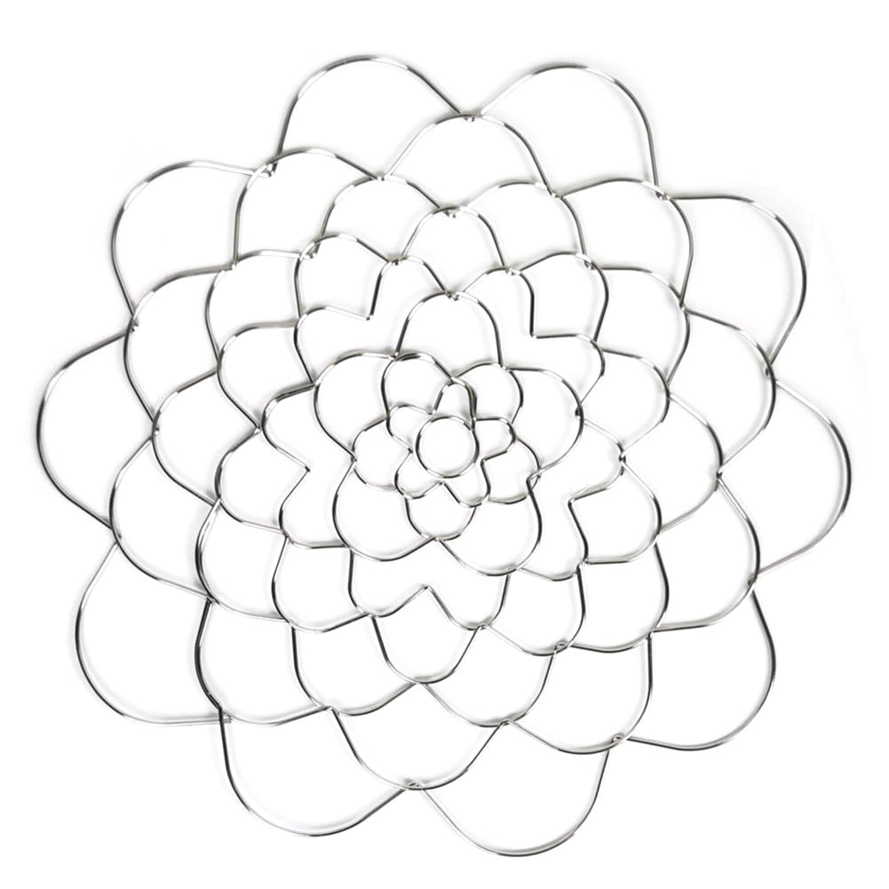 CTRLZS Flower Arrangement Holder Flower Arrangement Assistant Reusable Stainless Steel 8inch