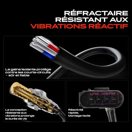 Sonde lambda à haute précision Frankberg compatible Golf IV 1J1 - 6