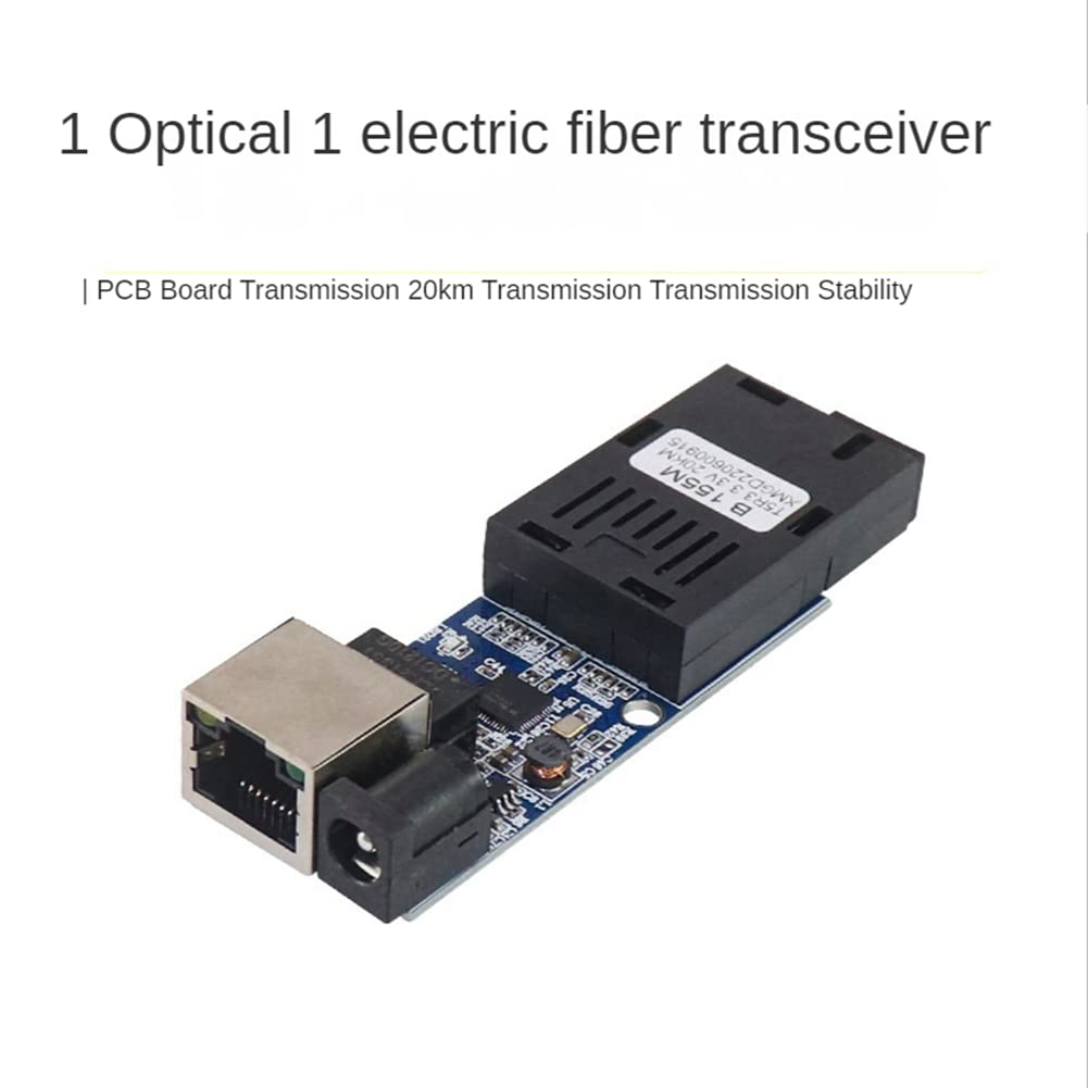 10Pairs Fiber Optical Media Converter 10/100Mbps Single Mode Single 20Km Fiber SC Port Fiber Switch
