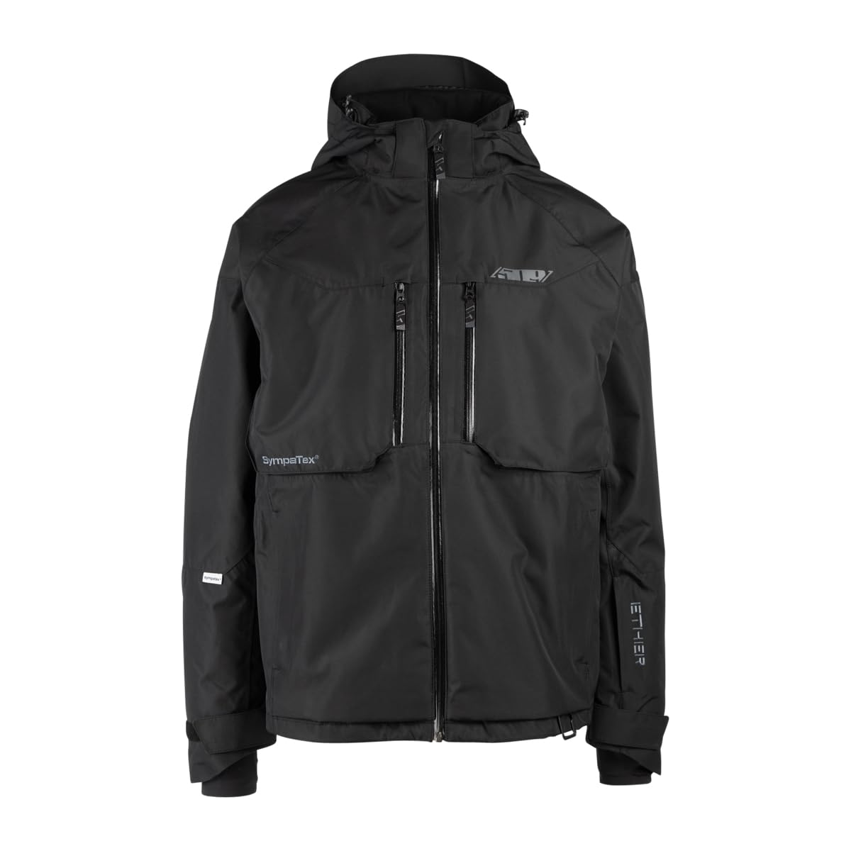 509 Ether Snowmobile Jacket Shell (Black - Small)