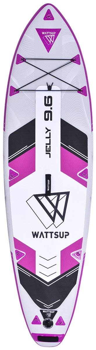 WS WattSUP Jelly 9'6" SUP Board Stand Up Paddle Surf-Board Paddle Paddel ISUP 290 cm