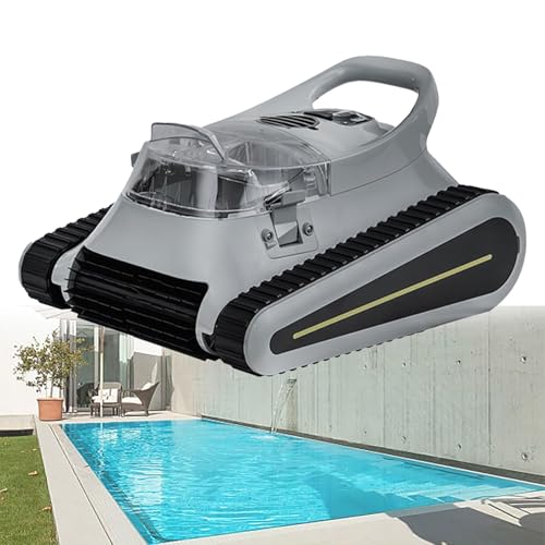 Limpiador robótico inalámbrico de piscinas con control inteligente, batería de 7800 mAh, filtro de 250 μm, velocidad de 12-24 m/min para piscinas subterráneas y limpieza de paredes