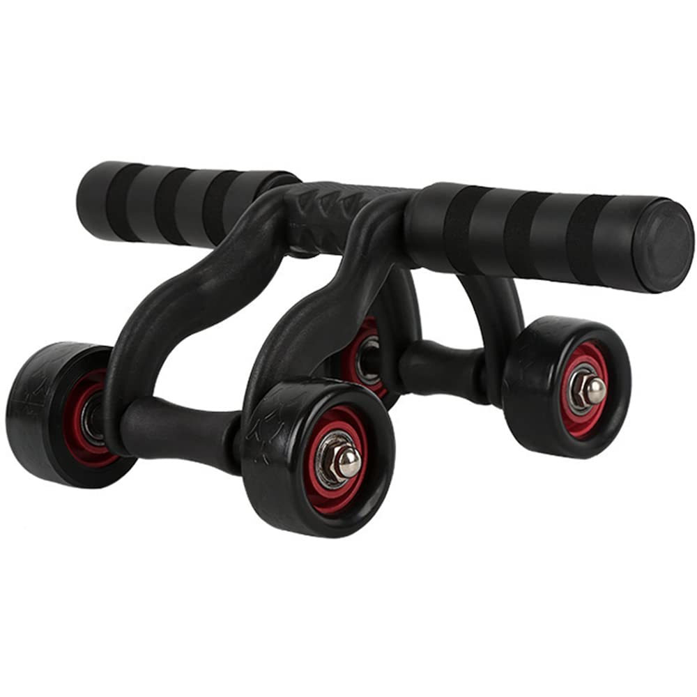 XININ 4 Räder Bauchwalze Für Muskelübseinrüstung Home Indoor Office Fitness Kein Lärm