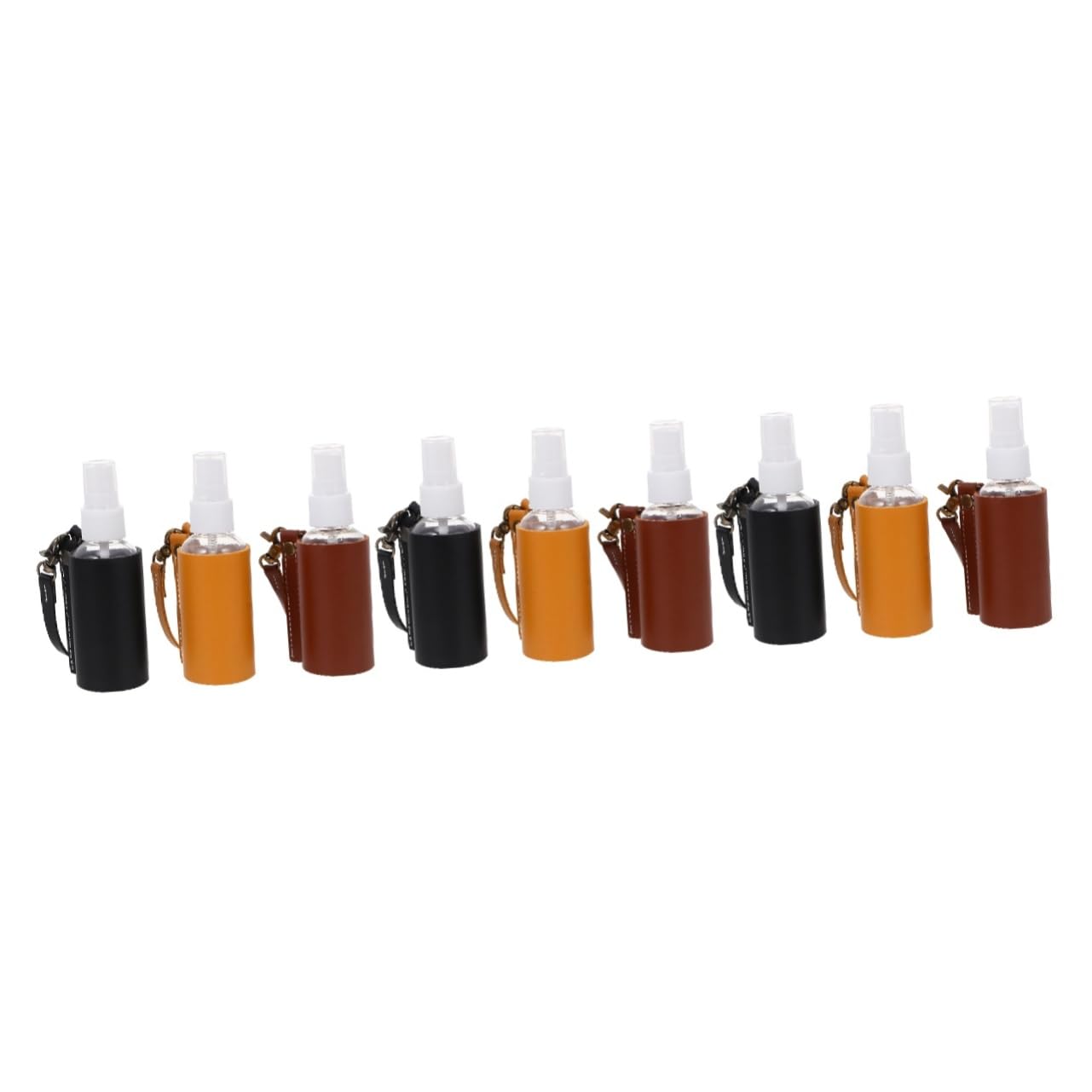 minkissy 9stücke Teiliges Reiseset Mit Nachfüllbaren Flaschen Und Praktischen Flaschenhaltern Auslaufsichere Behälter Für Lotionen Shampoo Und Pflegeprodukte Kompakt Für Unterwegs