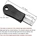 bayite Pack of 5 Striker-Pro High Speed Steel Striker for Ferro Rod Fire Starter (5)