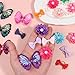 Qulkws 36 Pcs Small Dog Hair Bows with Rubber Bands Handmade Tiny Pet Grooming Accessories Butterfly Small Dog Knotted Bows Multicolor Pearls Flower Elastic Hair Ties Bands for Puppy Cats Pets
