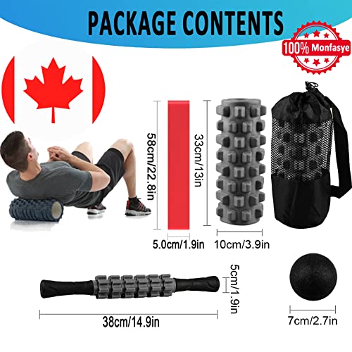 Foam Rollers Set, 5 in 1 High Density - Image 3