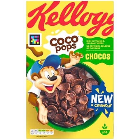 Kellogg's Coco Pops Chocos Chocolate Cereal Cover
