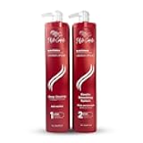 I Belli Capelli Ravenna Professional Keratin, Long-lasting Straightening Effect - Cirugia Capilar - Celulas Madres Straightener System - 2x1L/33.8