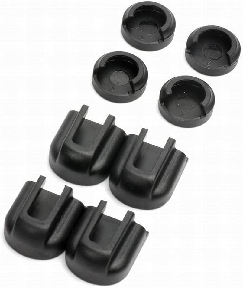 Image of Pony Jorgensen Adjustable Clamp Jorgensen 7437 Work Protecting Bar Clamp Pads, Black (Pack of 12)