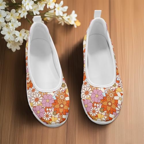 Ladies Slip on Loafer Shoes Womens Flats Dress Clothes Shoes Ballet Pregnant Walking Work Casual Comfortable4