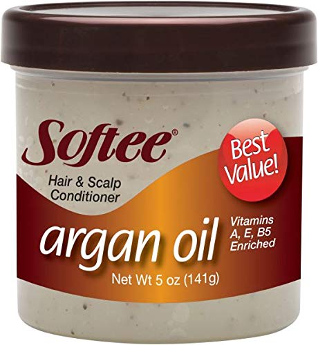 Softee Argan Oil Hair And Scalp Conditioner 5Oz (Pack of 6)