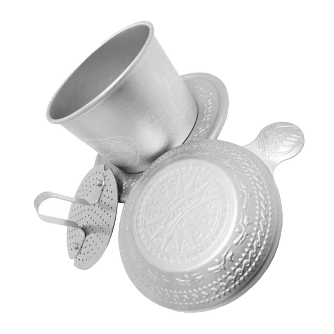 TOPBATHY 4 Juegos De Para Amantes Del Para Mujeres Cafetera Vietnamita De Goteo Accesorios De Con Filtro De Para Amantes Del Suministros De Vietnamita