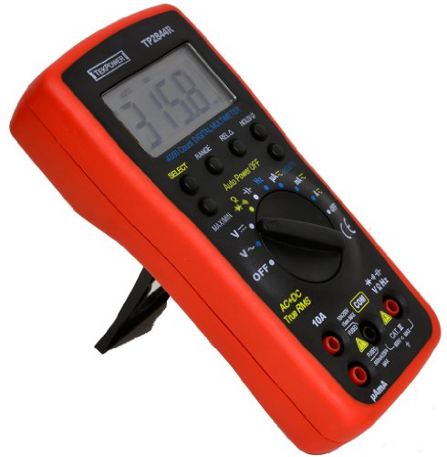 Tekpower Tp2844R True Rms Auto-Ranging Digital Multimeter For General Purpose With High Accuracy And Resolution, True-Rms #TOP1