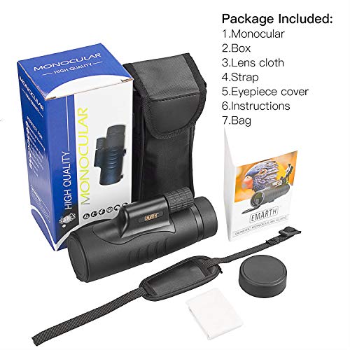 Monokular Fernglas Emarth 8×42 HD Teleskop für Outdoor-Aktivitäten