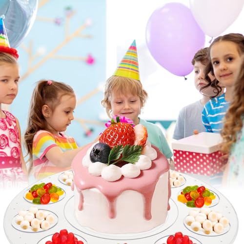 Image of Hulameda 40pcs Clear Art Paint Tray Palette for Kids or Pupils to Painting | Plastic Pallet for DIY Craft,Play Party at Home,Kindergarten or School