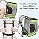Kato Tirrinia Haustier Hund Träger Rucksack, Haustier Tragetasche mit Mesh für mittelgroße Hunde Katzen, 1.5lbs Welpen Träger tragbare Reisetasche
