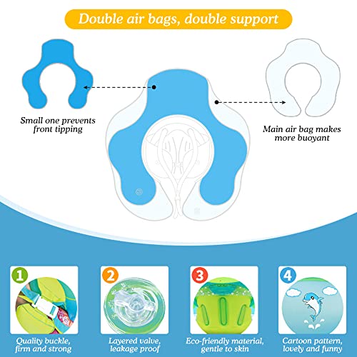 Image of 3NH Baby Swimming Float Swimming Ring Infant Floating Kids Waist Ring Summer Children's Swimming Circle Bathing Ring Pool Floats Toys Life Ring Buoys Swim Pool Acc ories