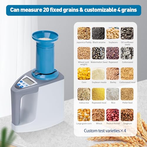 Goyojo GS1G-JP Moisture Tester Portable Goyojo Grain Moisture Meter Analyzer 3-35% Measurement Range 0.1% Accuracy 20 Digital Grain Types Incl. Wheat thumb #1