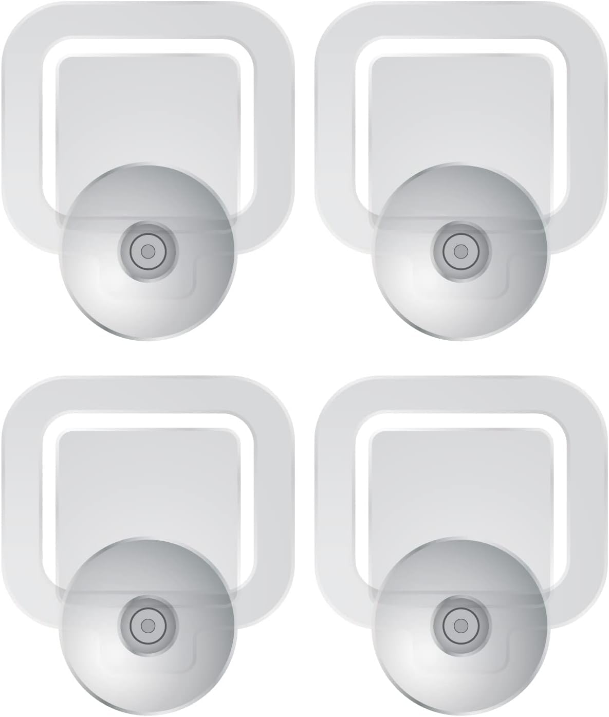 Wicked Chili Set of 4 Transparent Parking Money Holders for Car Windscreen