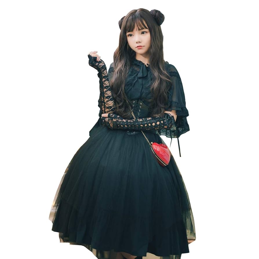 Amazon.co.jp: ロリータ服 レディース ワンピース ゴシック