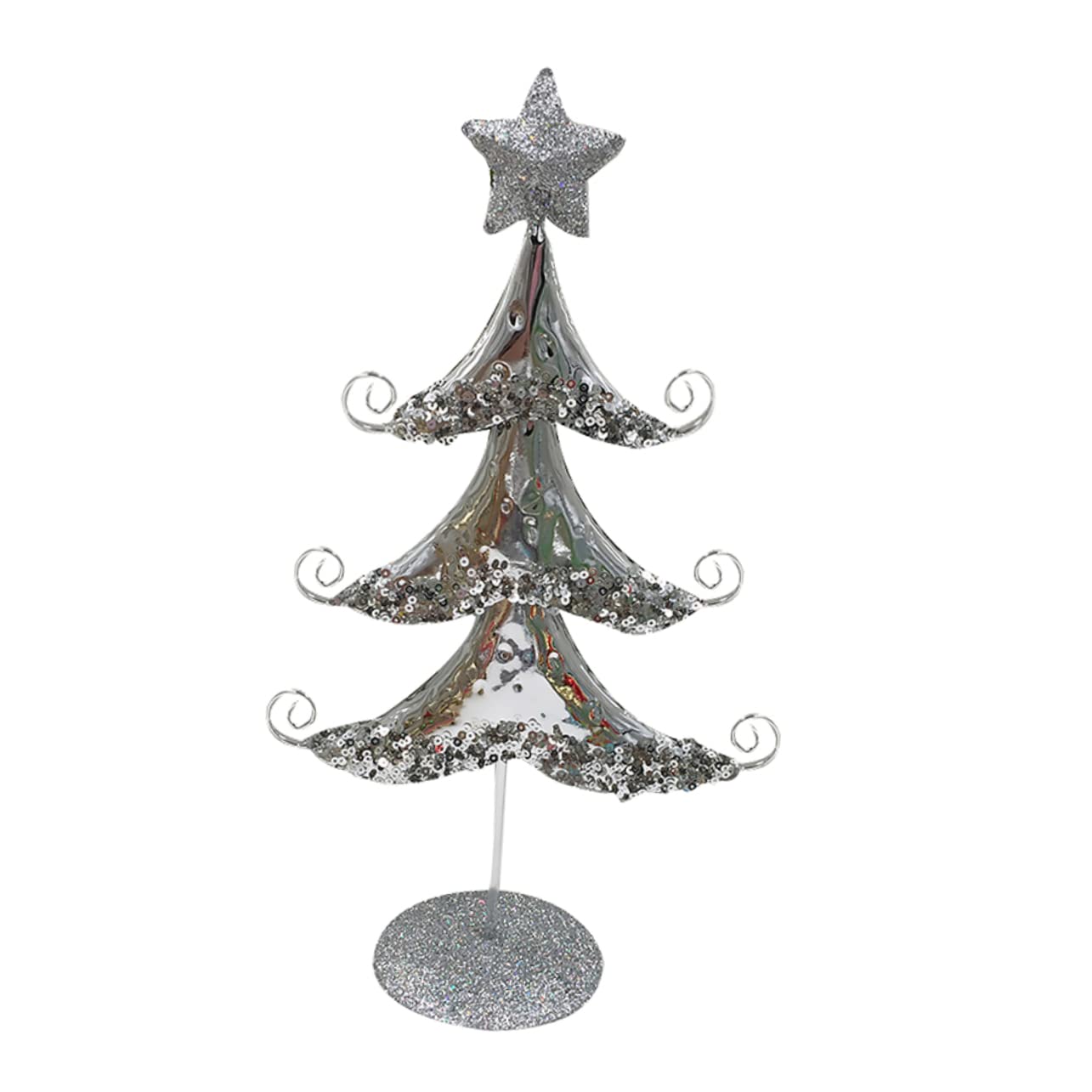 Frmarche - Mini albero di Natale artificiale, decorazione da ufficio, albero di Natale, in miniatura, decorazione per tavolo interno, 10 cm, 15 cm, 20 cm, 25 cm, 30 cm